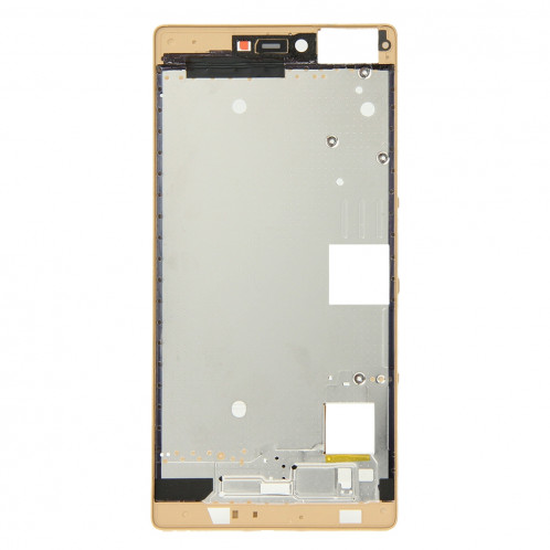 iPartsBuy Boîtier Avant Cadre LCD Cadre Lunette de remplacement pour Huawei P8 (Gold) SI107J498-08