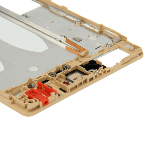 iPartsBuy Boîtier Avant Cadre LCD Cadre Lunette de remplacement pour Huawei P8 (Gold) SI107J498-08