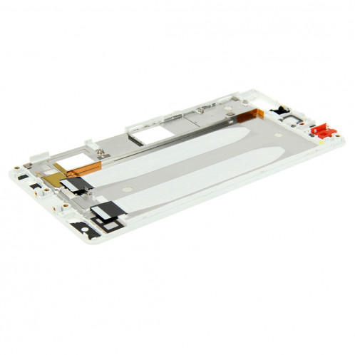 iPartsBuy Avant Logement LCD Cadre Lunette Plaque de remplacement pour Huawei P8 (Blanc) SI107W1307-08
