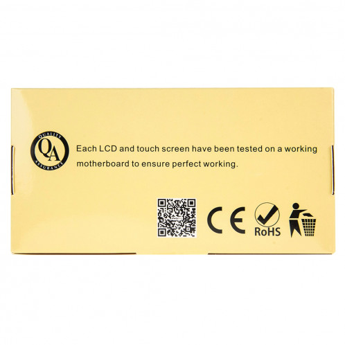 iPartsBuy Avant Logement LCD Cadre Lunette Plaque de remplacement pour Huawei P8 (Blanc) SI107W1307-08