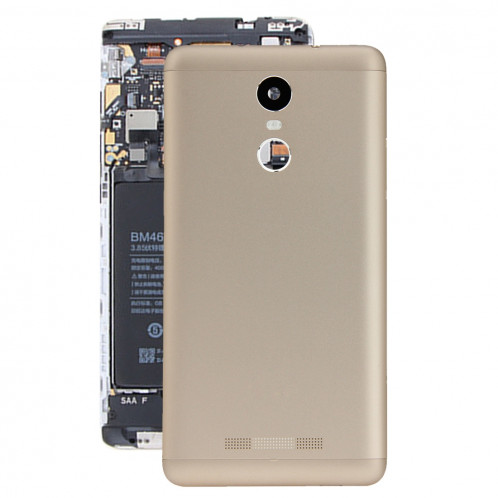 iPartsBuy remplacement de la couverture arrière de la batterie pour Xiaomi Redmi Note 3 (Gold) SI112J121-08