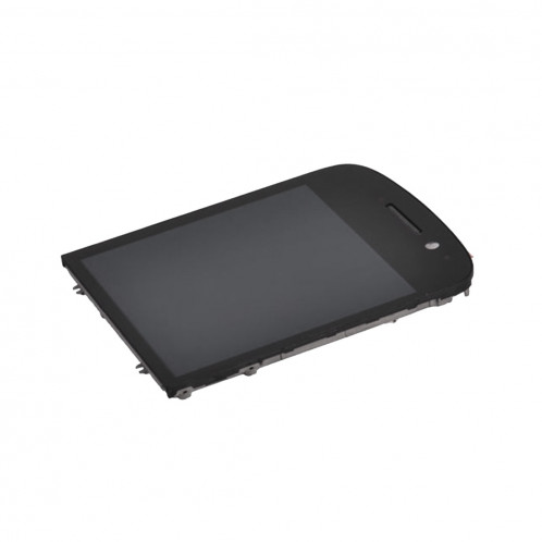 iPartsAcheter pour BlackBerry Q10 écran LCD + écran tactile Digitizer Assemblée avec cadre (Noir) SI165B1357-05