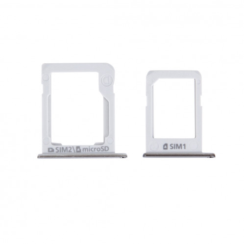 iPartsAcheter pour Samsung Galaxy E5 (Dual SIM Version) Carte SIM + Micro SD / Carte SIM (Argent) SI0224967-04
