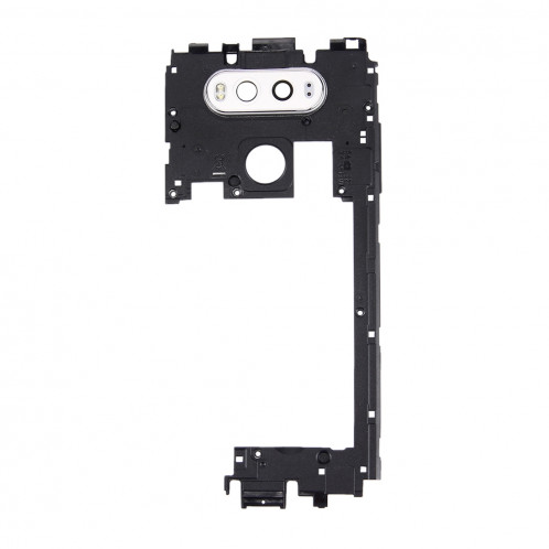 iPartsAcheter pour LG V20 Lunette de Monture Médiane avec Lentille de la Caméra Arrière (Argent) SI228S1659-06