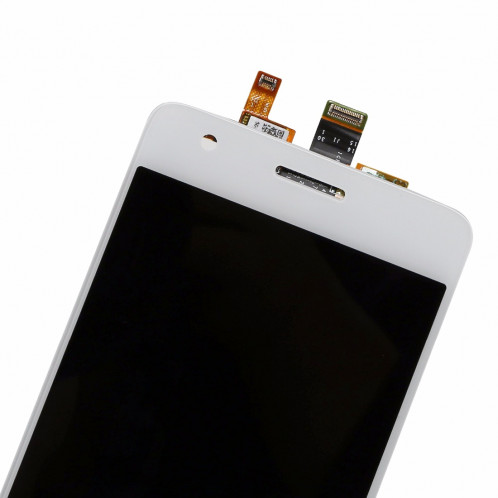 iPartsAcheter Lenovo ZUK Z2 Affichage + Écran Tactile Digitizer Assemblée (Blanc) SI233W1470-06