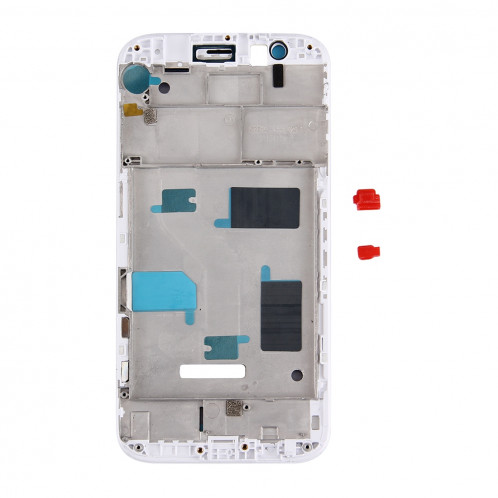 iPartsBuy Huawei G8 Boîtier Avant Cadre LCD Cadre Lunette (Blanc) SI288W205-06