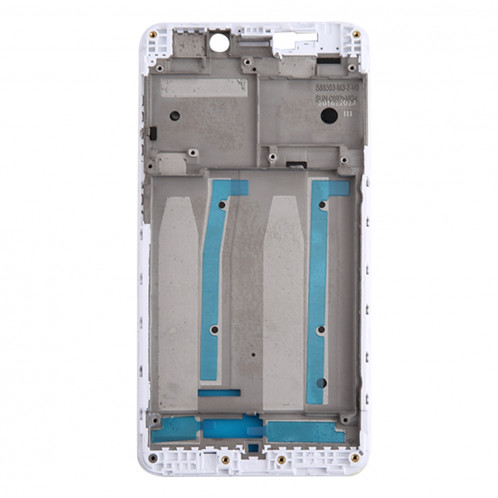 iPartsBuy Xiaomi Redmi 4A boîtier avant cadre LCD (blanc) SI03151050-06