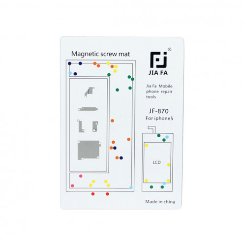 JIAFA pour tapis de vis magnétiques pour iPhone 5 SJ0349541-05