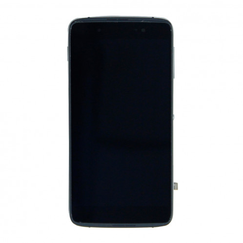 iPartsAcheter pour Alcatel One Touch Idol 4 LTE / 6055 LCD écran + écran tactile Digitizer Assemblée avec cadre (Noir) SI369B367-06
