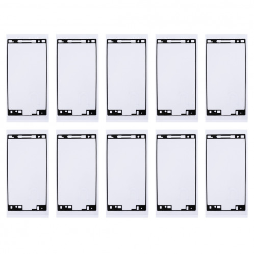 10 PCS iPartsAcheter pour Sony Xperia X Compact / X Mini Adhésif pour Boîtier Avant S10376249-06