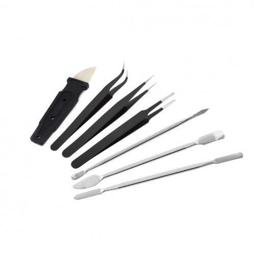 JIAFA JF-8175 28 en 1 kit d'outils de réparation électronique avec sac portable pour la réparation de téléphone portable, iPhone, MacBook et plus SJ05421397-08