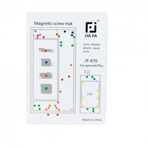 JIAFA pour tapis de vis magnétiques pour iPhone 6 Plus SJ05521406-05