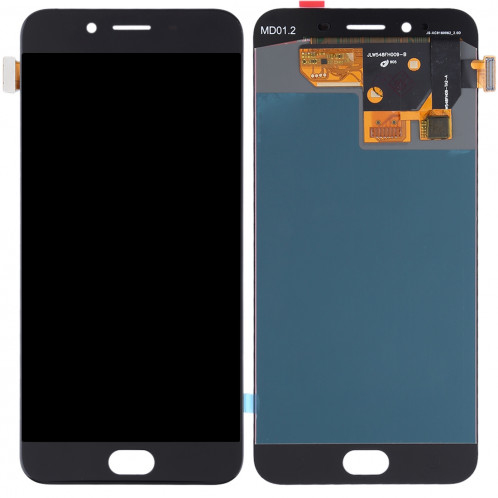 Assemblée complète d'écran d'affichage à cristaux liquides et de numériseur pour OPPO R9s (noir) SA602B1399-06