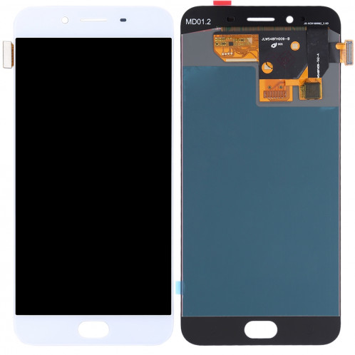 Écran LCD et numériseur Assemblée complète pour OPPO R9s (blanc) SH602W1913-06