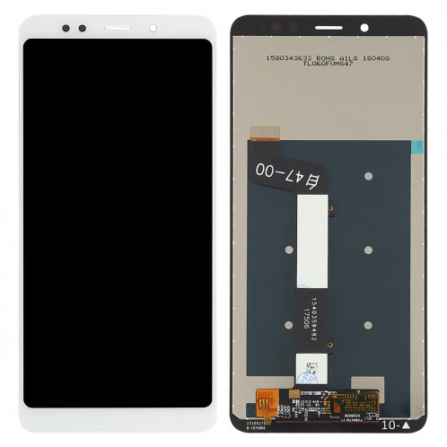 Écran LCD et Digitizer Assemblée complète pour Xiaomi Redmi Note 5 / Note 5 Pro (Blanc) SH617W1769-06