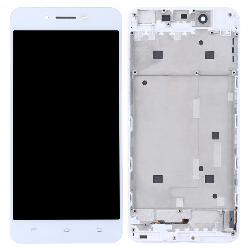 TFT Matériaux Écran LCD et Digitizer Ensemble complet avec cadre pour Vivo X6 (Blanc) SH618W1404-06