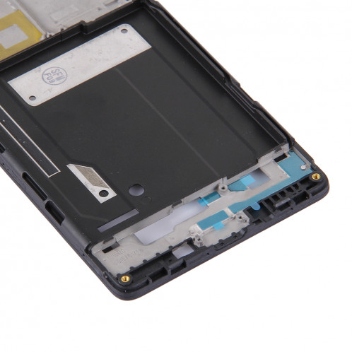 iPartsBuy Xiaomi Mi 4c boîtier avant cadre LCD cadre (noir) SI756B1244-06