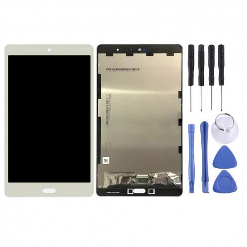 Ecran LCD et ensemble de numérisation complet pour Huawei MediaPad M3 Lite 8.0 pouces / CPN-W09 / CPN-AL00 / CPN-L09 (Blanc) SH952W1820-05