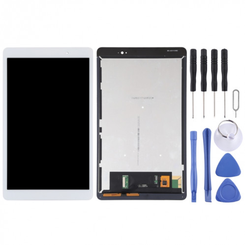 Écran LCD et numériseur Assemblage complet de Huawei MediaPad T2 10 PRO / FDR-A01L / FDR-A01W (Blanc) SH956W1802-06