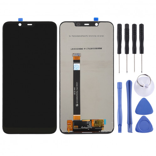 Ecran LCD et ensemble de numérisation complet pour Nokia 7.1 Plus / X7 SH64BL444-06