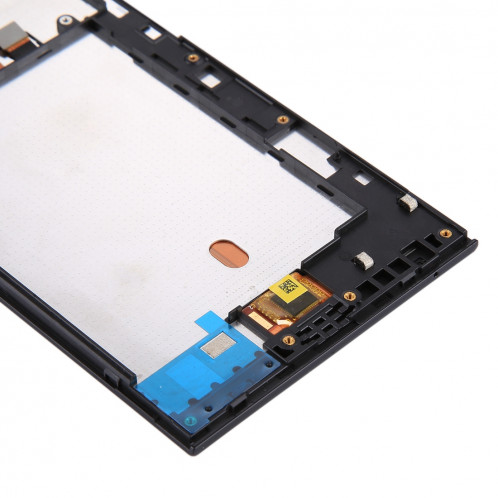 iPartsAcheter pour BlackBerry Z3 écran LCD + écran tactile Digitizer Assemblée avec cadre (Noir) SI90BL1096-06