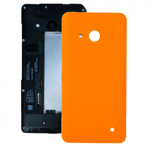 iPartsBuy pour Microsoft Lumia 550 couvercle arrière de la batterie (Orange) SI04EL423-07