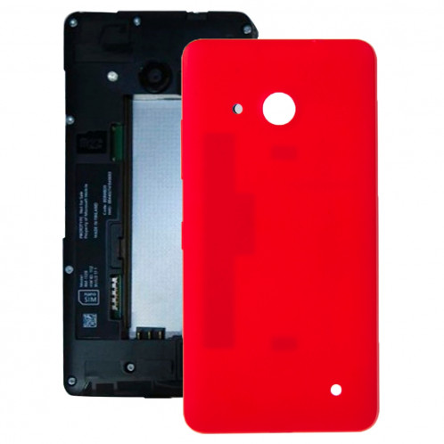 iPartsAcheter pour Microsoft Lumia 550 couvercle arrière de la batterie (rouge) SI04RL709-07