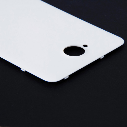 iPartsBuy pour Microsoft Lumia 650 couvercle arrière de la batterie (blanc) SI05WL222-06