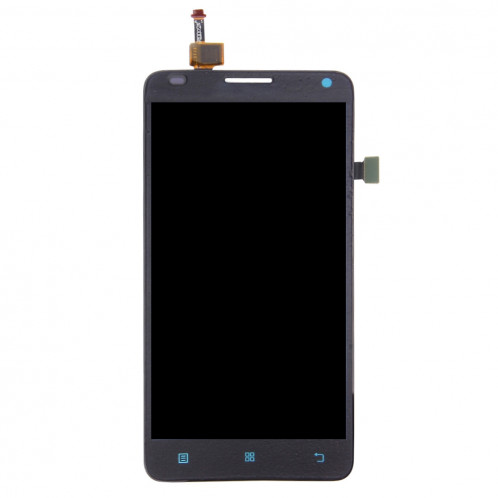 iPartsAcheter Lenovo S580 LCD Affichage + Écran Tactile Digitizer Assemblée Remplacement (Noir) SI20BL366-06