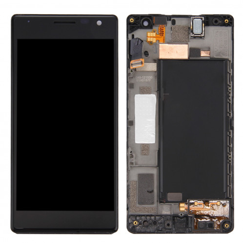 iPartsAcheter pour Nokia Lumia 735 LCD écran + écran tactile Digitizer Assemblée (Noir) SI25BL478-06