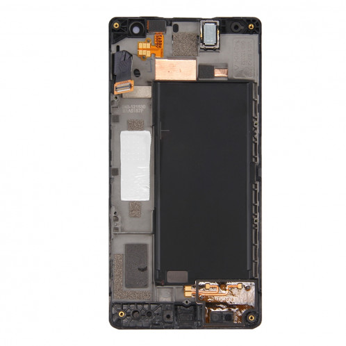 iPartsAcheter pour Nokia Lumia 735 LCD écran + écran tactile Digitizer Assemblée (Noir) SI25BL478-06