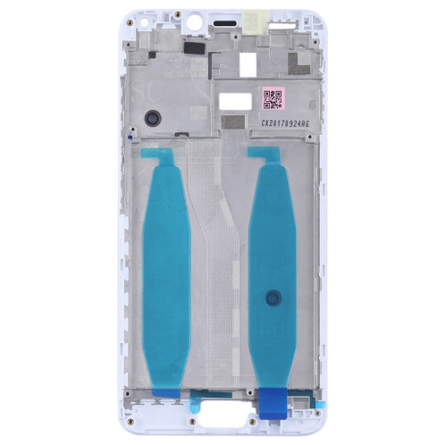 Boîtier avant cadre LCD cadre lunette pour Asus Zenfone 4 Max ZC554KL X00IS X00ID (blanc) SH037W1236-06