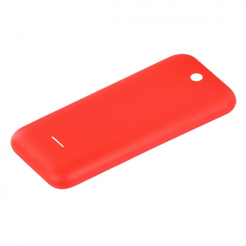 iPartsAcheter pour Nokia 225 Couverture de batterie en plastique couleur unie (rouge) SI47RL449-07