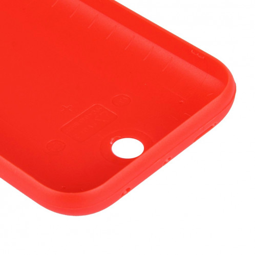 iPartsAcheter pour Nokia 225 Couverture de batterie en plastique couleur unie (rouge) SI47RL449-07