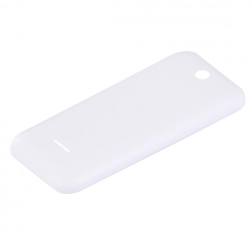 iPartsAcheter pour Nokia 225 Couverture de batterie en plastique couleur unie (blanc) SI47WL1628-07