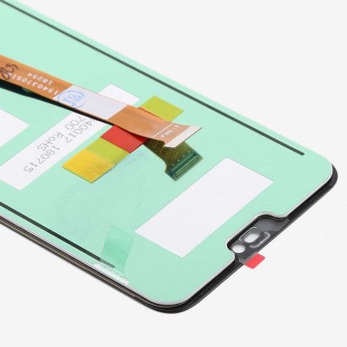 Ecran LCD et système de numérisation complet (prise en charge de l’identification d’empreintes digitales) pour Huawei Honor 10 (noir) SH088B799-06