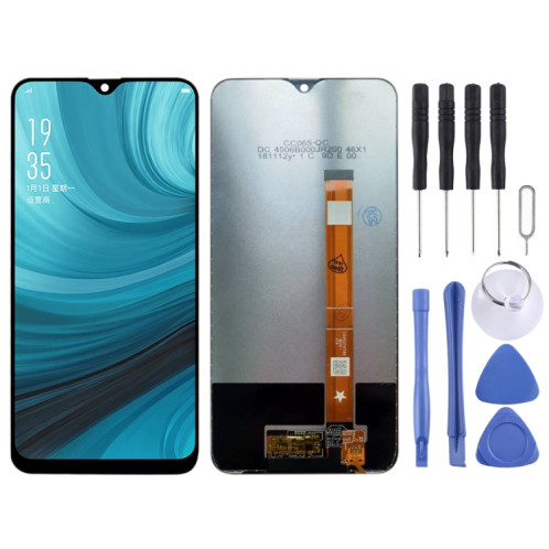 Écran LCD TFT pour OPPO A7 / A5s / AX7 / A7N / A12 / AX5 avec assemblage complet du numériseur (noir) SH099B1987-04