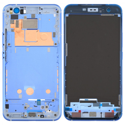 pour HTC U11 Boîtier Avant Cadre LCD Cadre (Bleu) SP106L1484-06