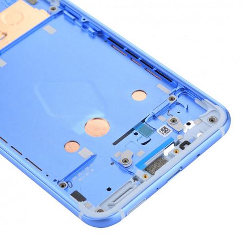 pour HTC U11 Boîtier Avant Cadre LCD Cadre (Bleu) SP106L1484-06