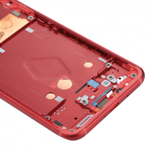 pour HTC U11 Boîtier Avant Cadre LCD Cadre (Rouge) SP106R1520-06