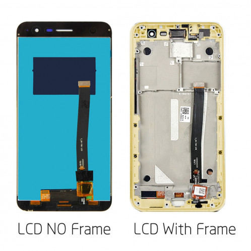 Ecran LCD et assemblée complète de numérisation avec cadre pour Asus ZenFone 3 ZE520KL Z017D Z017DA Z017DB (Or) SH137J1311-05