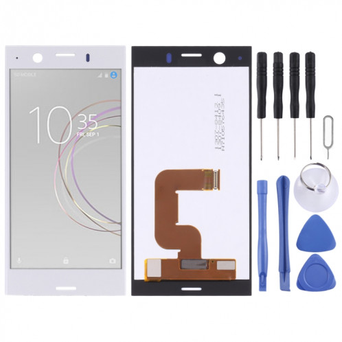 Écran LCD OEM pour Sony Xperia XZ1 Compact avec ensemble complet de numériseur (argent) SH167S113-05
