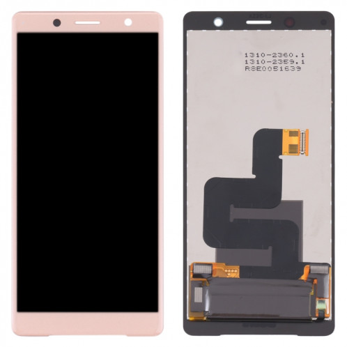 Écran LCD OEM pour Sony Xperia XZ2 Compact avec assemblage complet du numériseur (or) SH180J1334-05