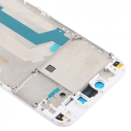 Plaque de cadre avant pour boîtier LCD pour Xiaomi Mi 5c (blanc) SH185W11-06