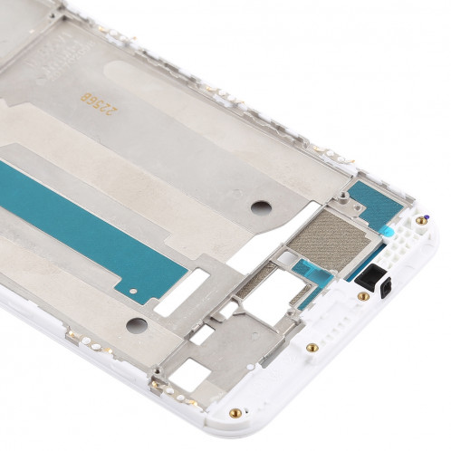 Plaque de cadre avant pour boîtier LCD pour Xiaomi Mi 5c (blanc) SH185W11-06