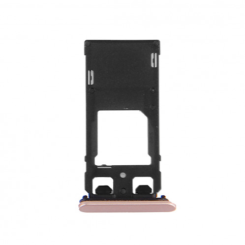iPartsAcheter pour Sony Xperia X (Double carte SIM) Plateau de carte SIM + Micro SD / Carte SIM Plateau + Prise de courant pour prise de carte (Rose Gold) SI00RG1409-04