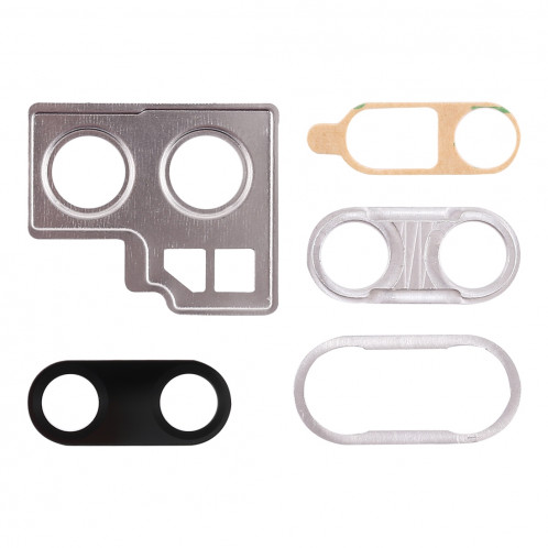 Cadre de caméra 10 PCS avec cache-objectif et adhésif pour Huawei P20 SH12901164-03