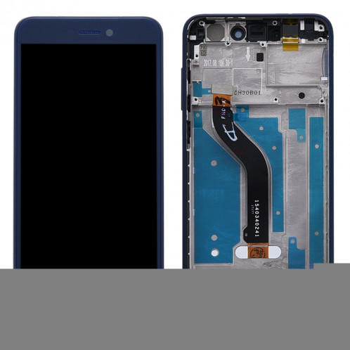 Ecran LCD et assemblée complète du numériseur avec cadre pour Huawei Honor 8 Lite (bleu) SH91LL928-06
