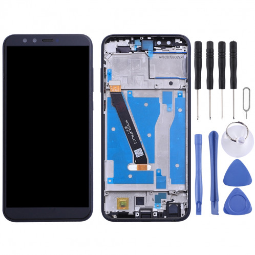 Ecran LCD et assemblée complète du numériseur avec cadre pour Huawei Honor 9 Lite (Noir) SH92BL917-05