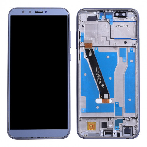 Ecran LCD et assemblée complète de numérisation avec cadre pour Huawei Honor 9 Lite (Gris) SH92HL1045-05
